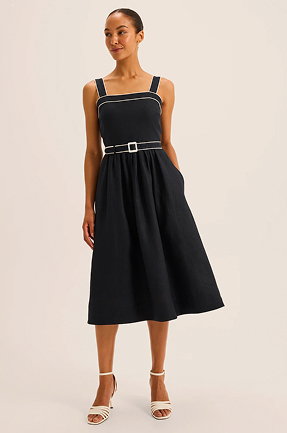 Jane Linen Sun Dress