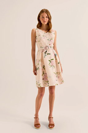 Sunset Rose Dress