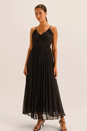 Zoe Spot Maxi Dress