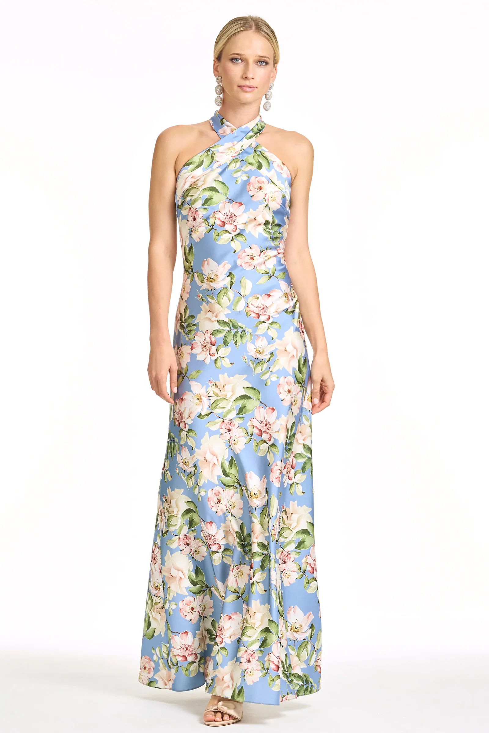 Image of LAURANT GOWN - TWILIGHT CAMELLIAS