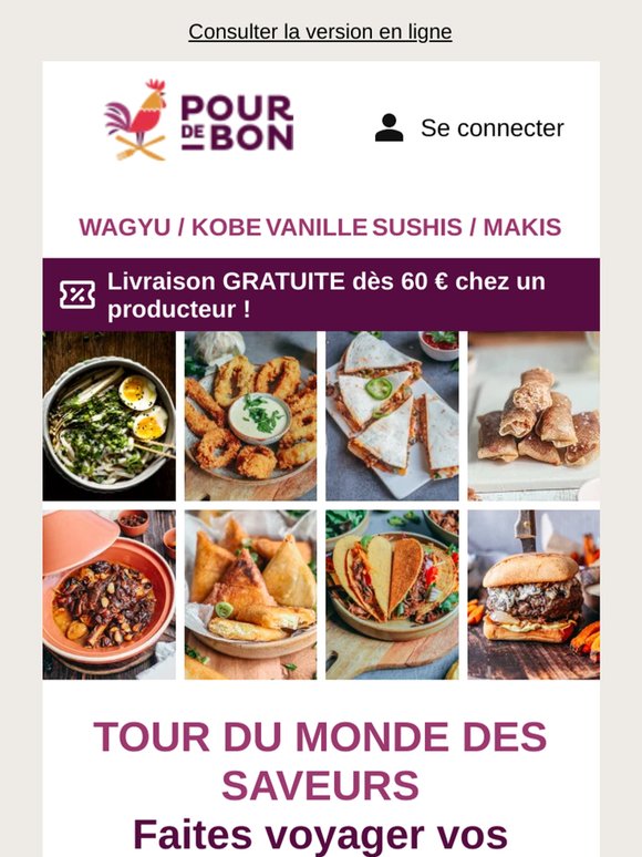 Tour du monde des saveurs