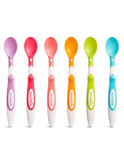 Munchkin 6-Pack Soft-Tip Infant Spoons