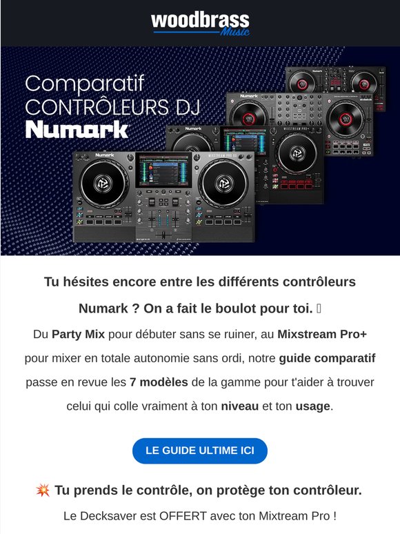 🎧 Quel contrôleur Numark est fait pour toi ?