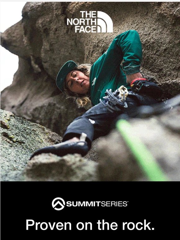Summit Series climbing gear tuned for the wall.
