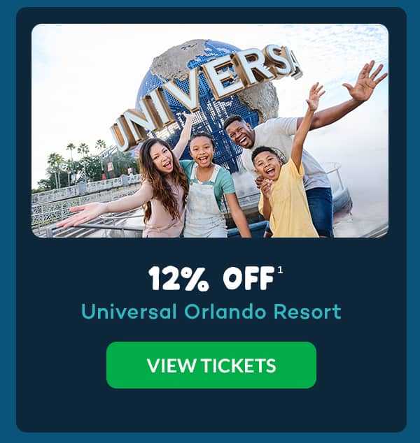 12% OFF1 Universal Orlando Resort