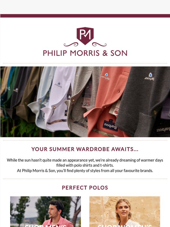 Shop Polos & T-Shirts from your favourite brands