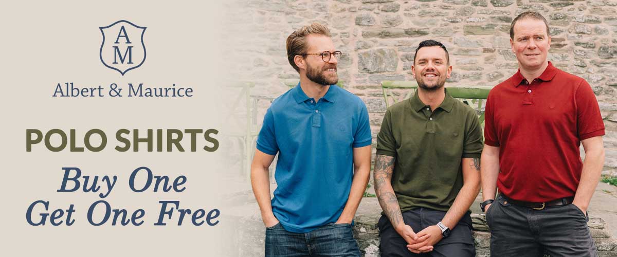 Buy One Get One Free Albert & Maurice Polo Shirts