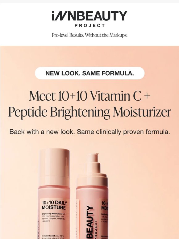 10+10 Moisturizer Got A New Look