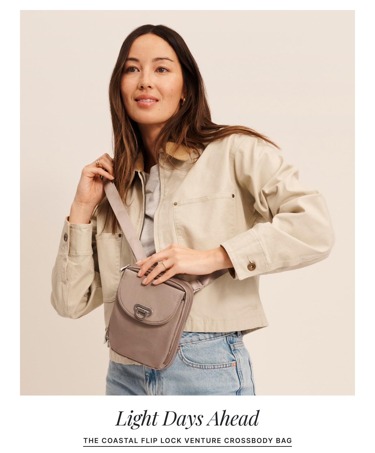 Light Days Ahead | Shop Coastal Flip Lock Venture Crossbody Bag >