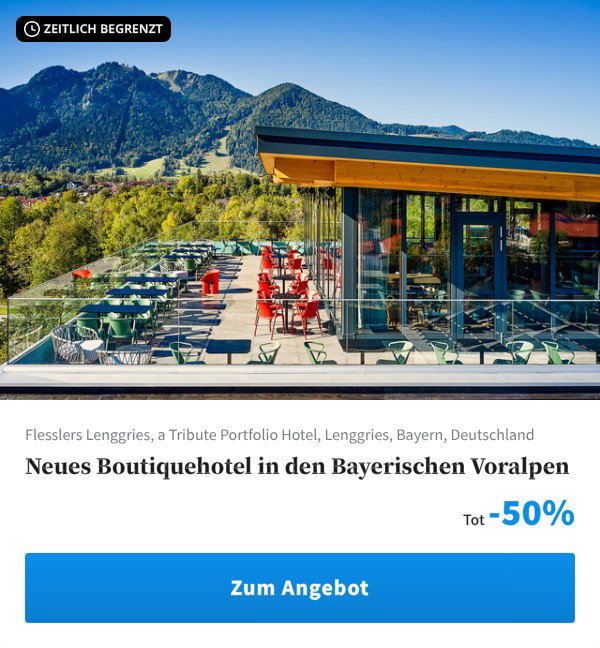 Neues Boutiquehotel in den Bayerischen Voralpen