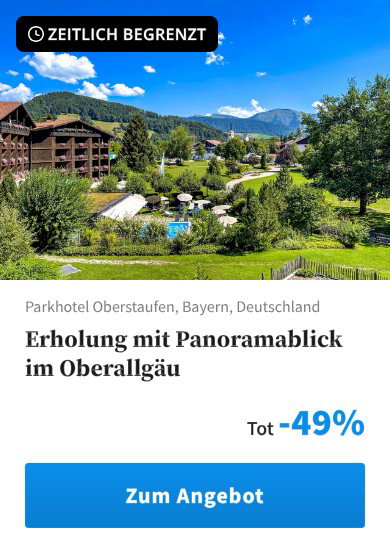 Erholung mit Panoramablick im Oberallgäu
