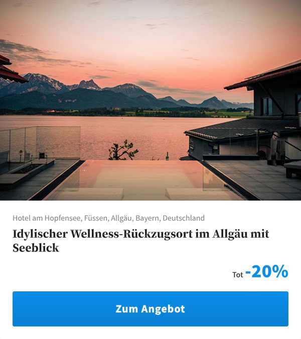 Idylischer Wellness-Rückzugsort im Allgäu mit Seeblick