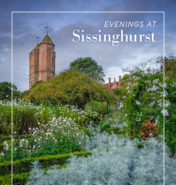Evenings at Sissinghurst, Kent. June 2026.