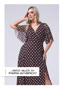 YOURS LONDON Curve Chocolate Brown & Pink Polka Dot Wrap Dress