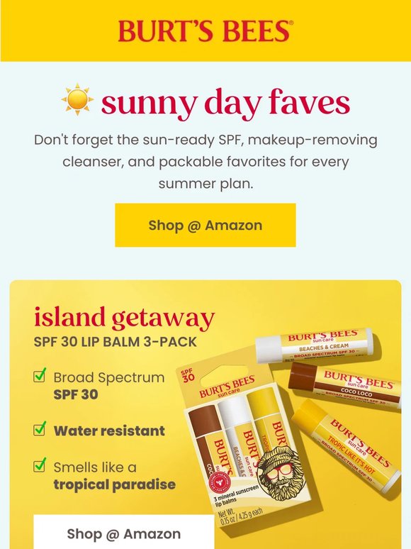Protect your lips this summer.