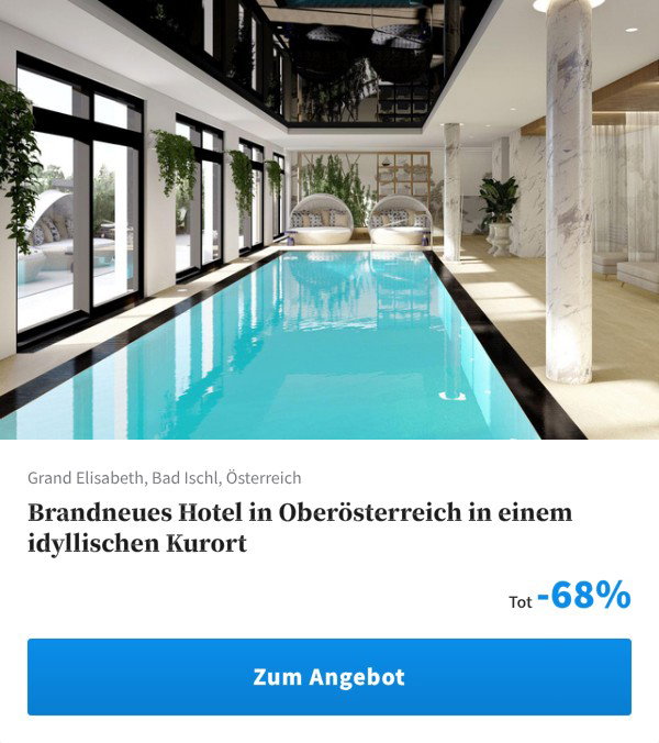 Brandneues Hotel in Oberösterreich in einem idyllischen Kurort