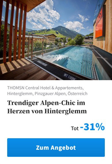 Trendiger Alpen-Chic im Herzen von Hinterglemm