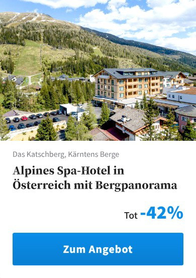 Alpines Spa-Hotel in Österreich mit Bergpanorama