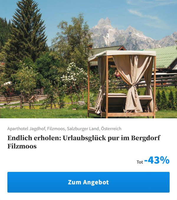 Endlich erholen: Urlaubsglück pur im Bergdorf Filzmoos