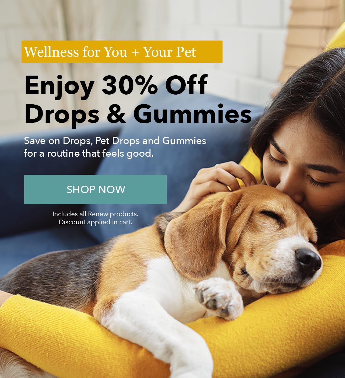 30% Off All Gummies and Drops