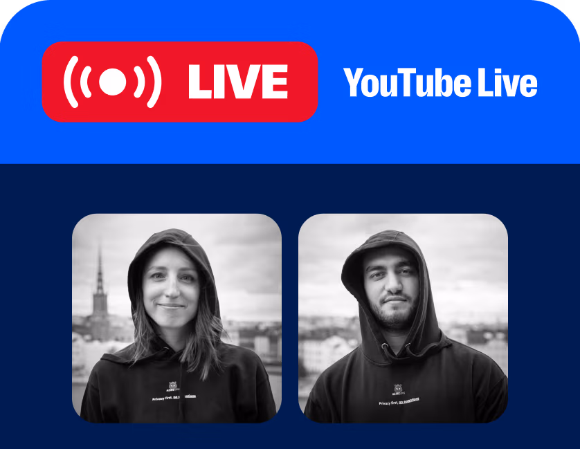 Join us on YT Live