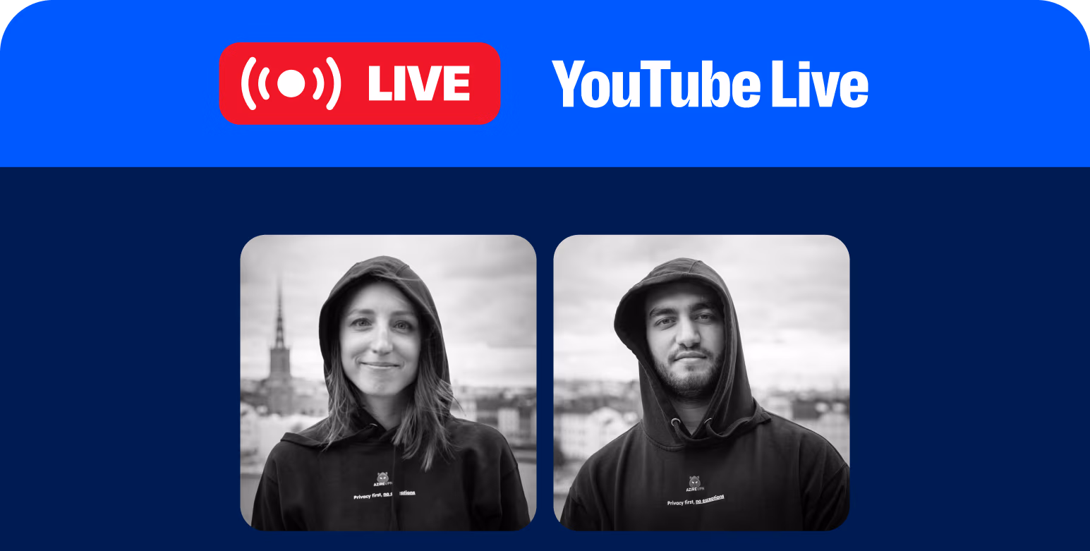 Join us on YT Live