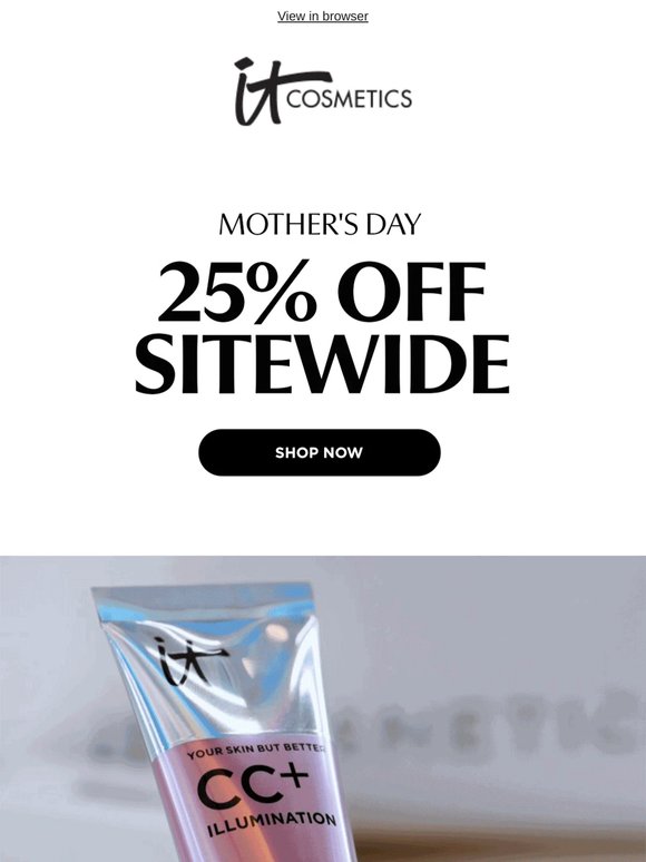 Keep the celebration going: 25% OFF Sitewide!