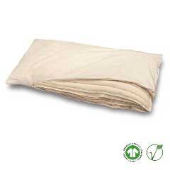Almohada rellena de algodón orgánico y lino