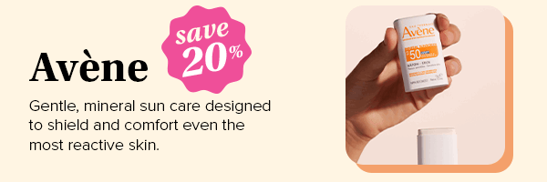 Save 20% on Avene