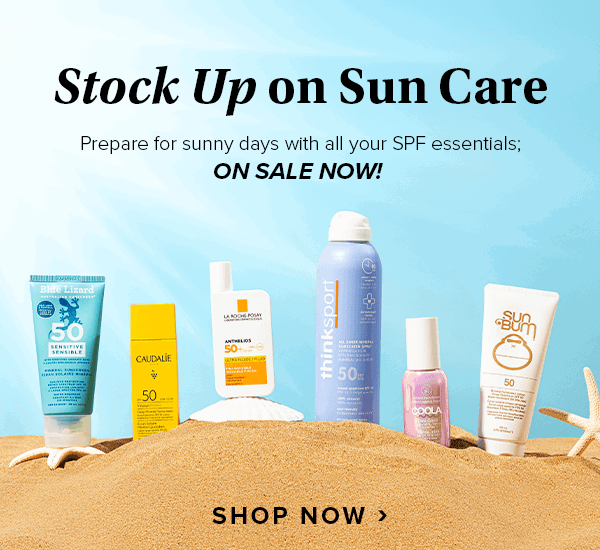 Stock Up on Sun Care