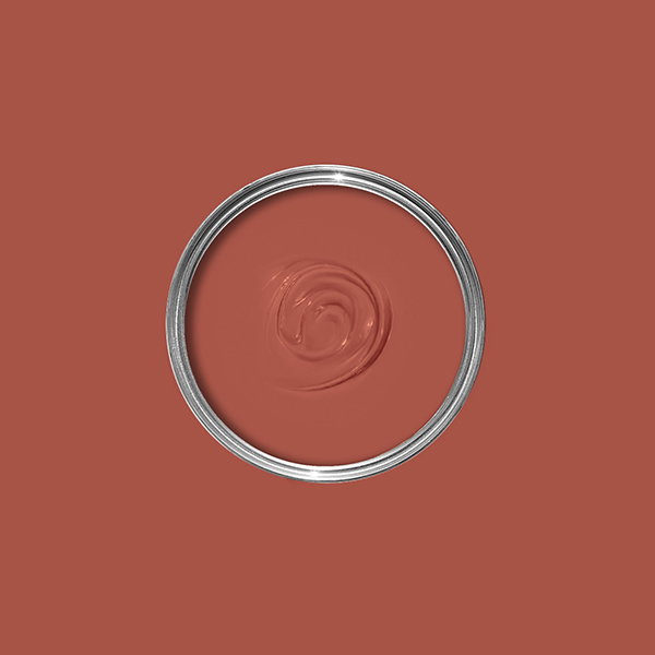 A photo looking down on a Farrow & Ball tin filled with Bamboozle