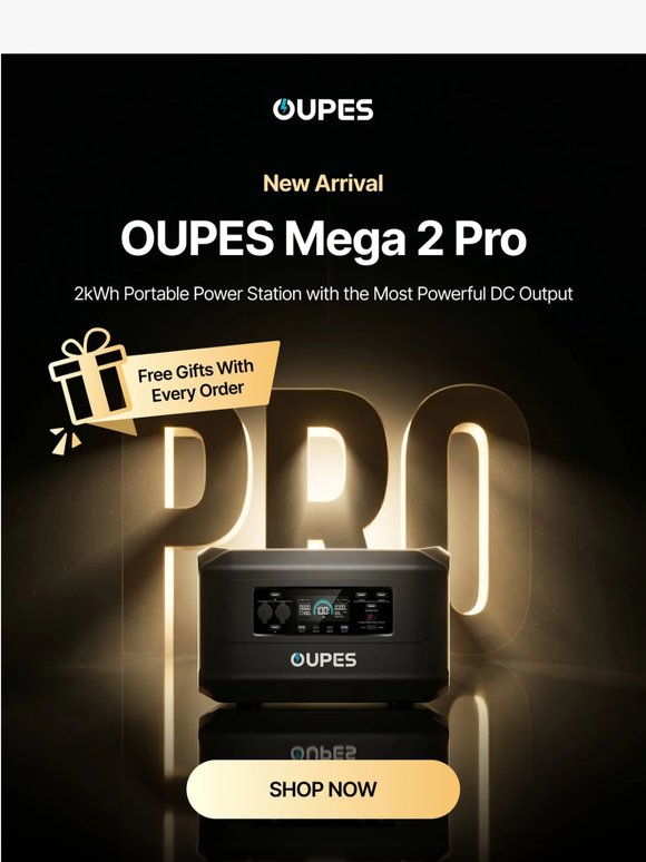 Hurry!OUPES Mega 2 Pro Launch Day Only!