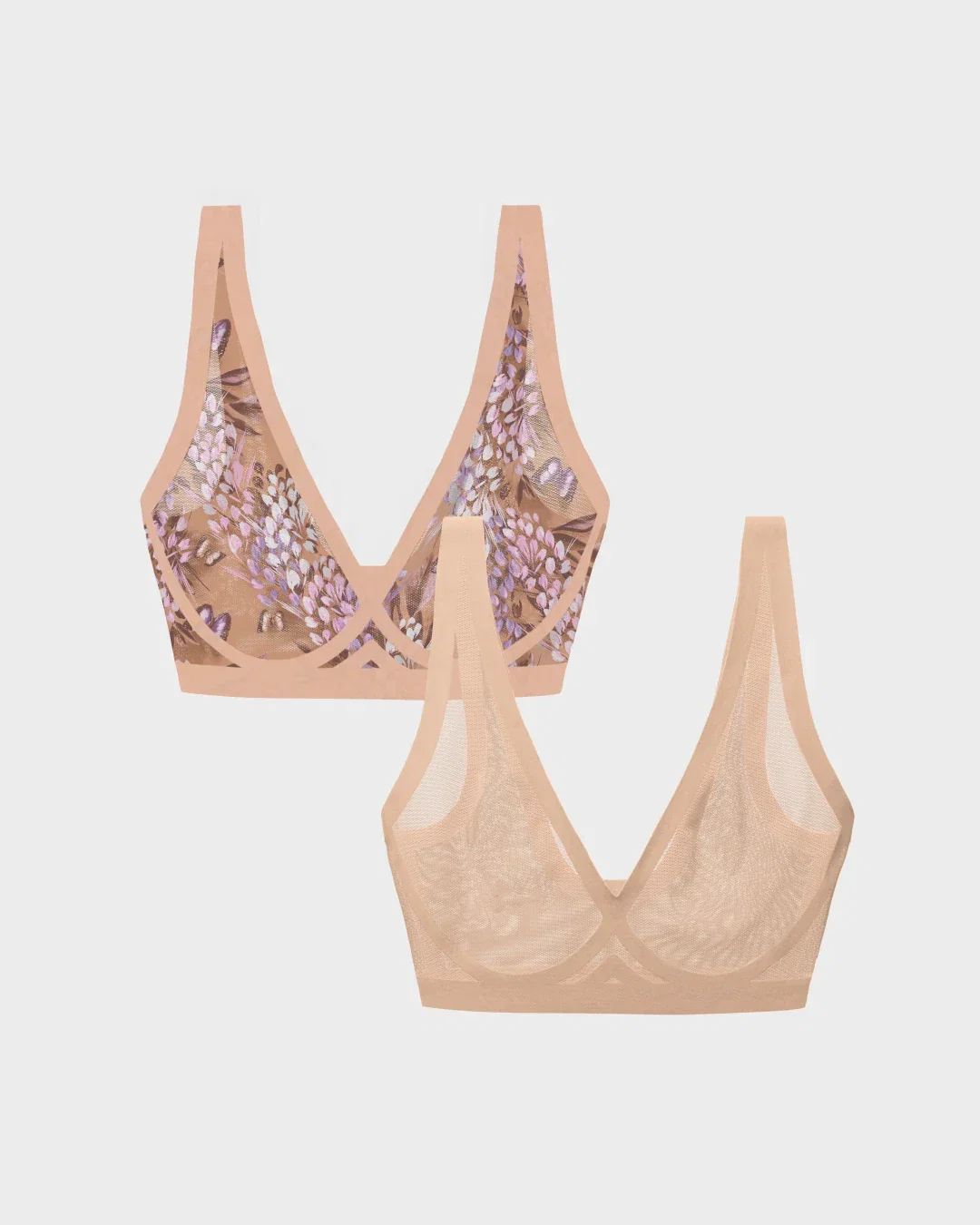 Image of Parisian and Champagne Sheer Bralette Bundle
