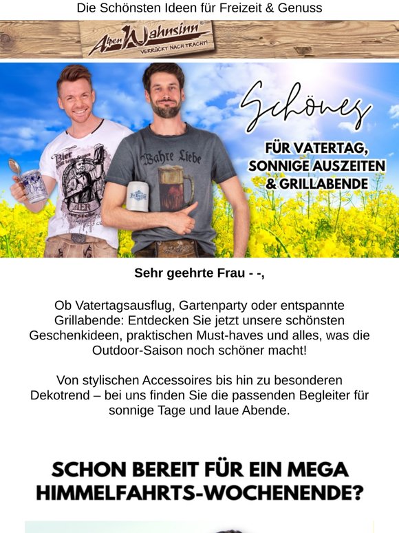 STARTKLAR für Gartenpartys & Grillabende? 🌼