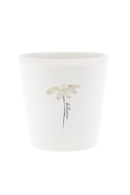 Becher - BLOOM - weiß