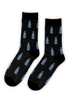 Socken - BAYERISCH HELL - schwarz