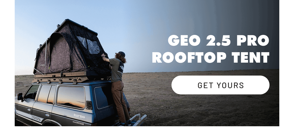Geo 2.5 Pro Rooftop Tent