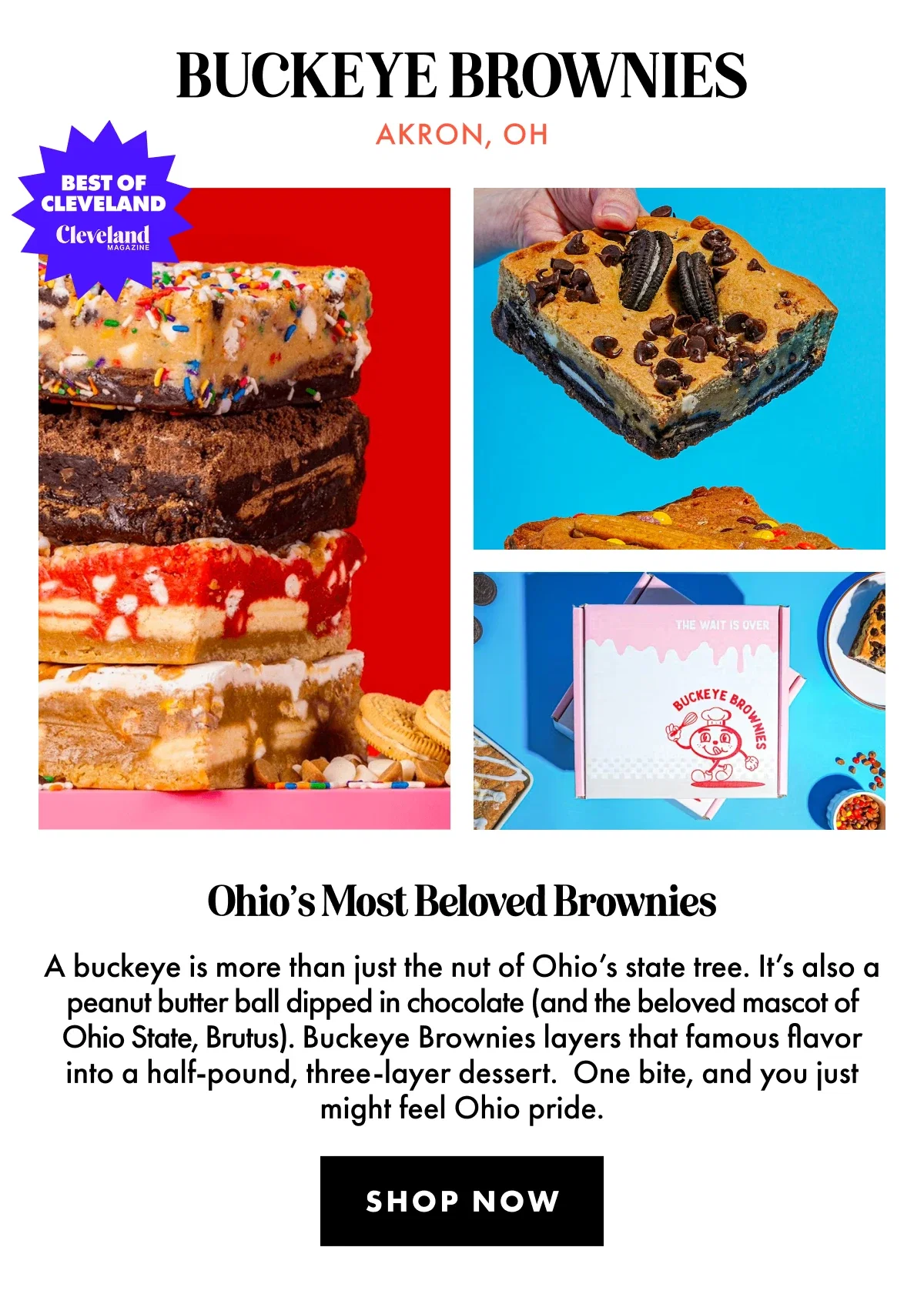 Buckeye Brownies