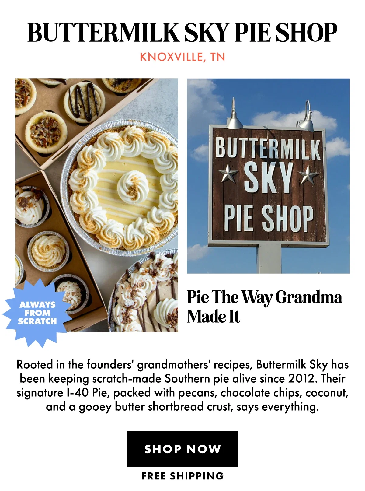 Buttermilk Sky Pie