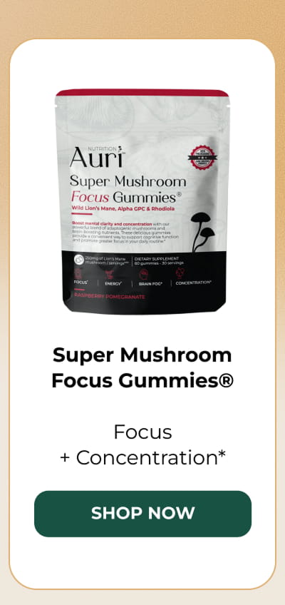 Super Mushroom Focus Gummies®