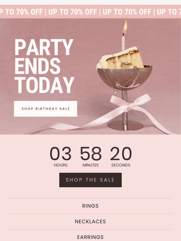 Only 4 Hours Left to Celebrate 🎂