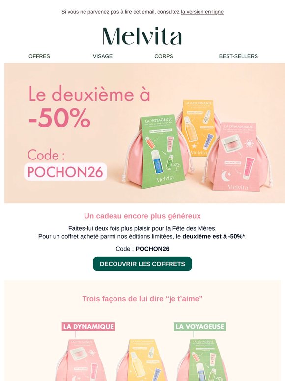 Un cadeau encore plus généreux pour la Fête des Mères 💐