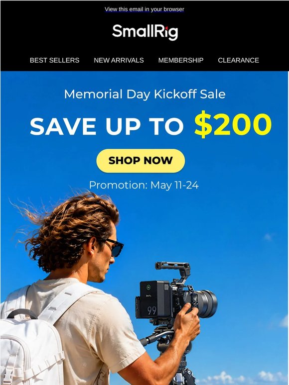 😍 Up to $200 Off Holiday Savings is Happening Now!