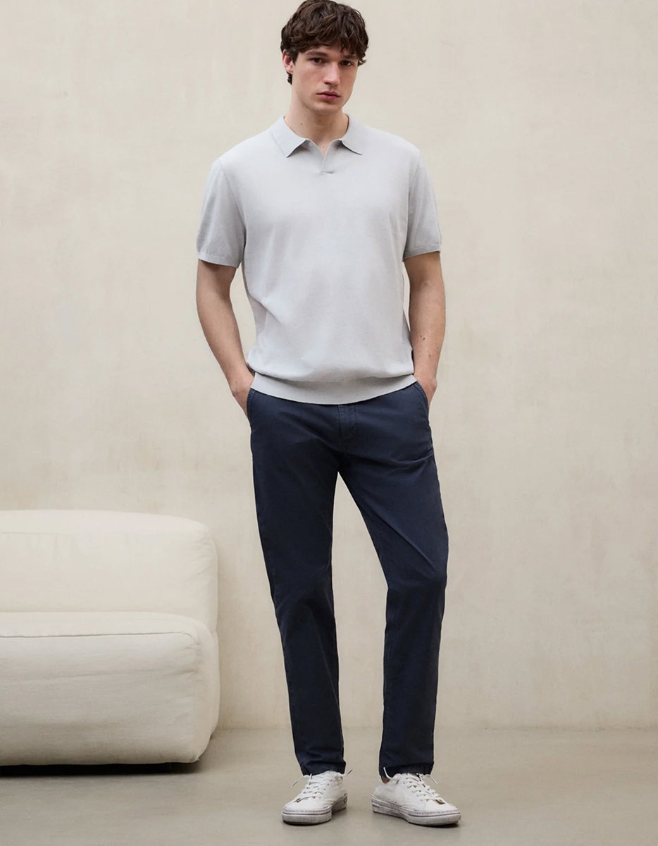 Navy Blue Ethiwin Trousers