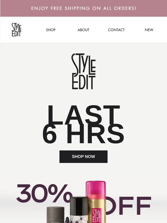 6 Hours Left to Save!