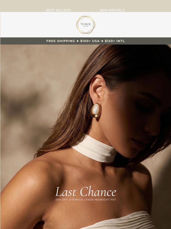 LAST CHANCE.