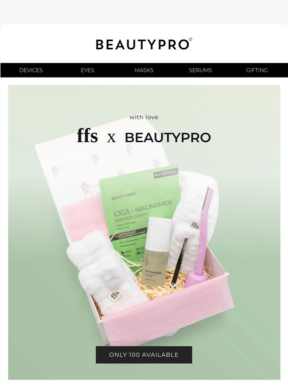 Only 100 limited edition boxes available 🌸