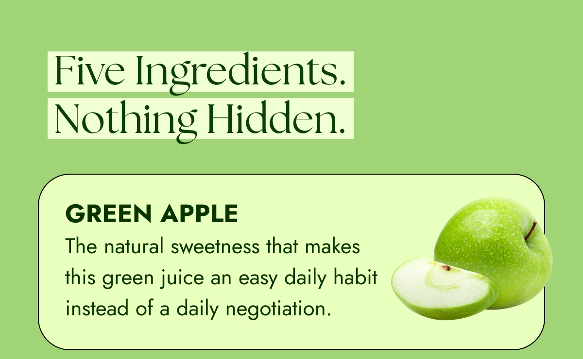 FIve Ingredients Nothing Hidden