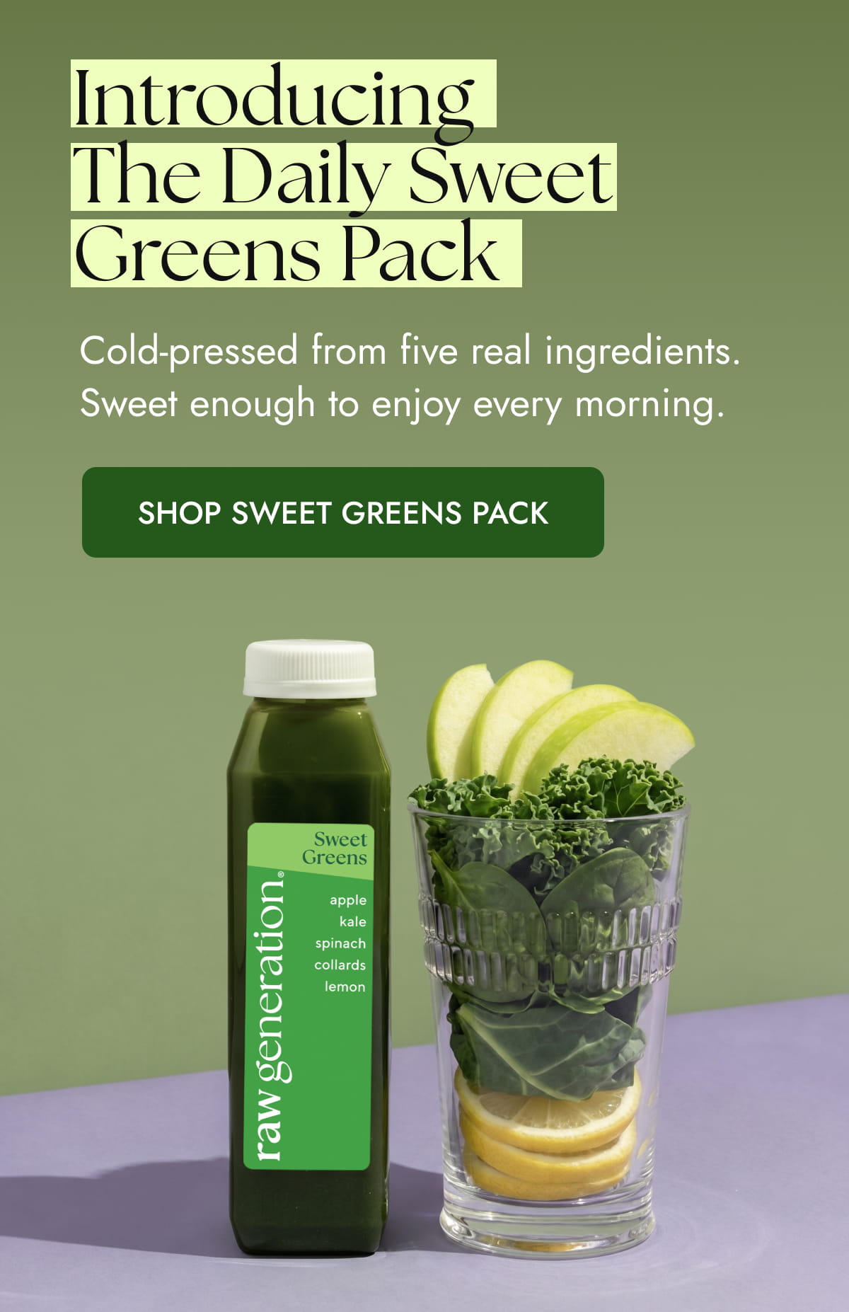 Shop Daily Sweet Greens Pack
