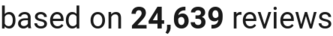 number of reviews